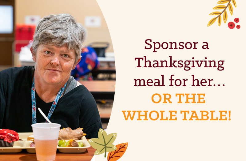 Sponsor a Thanksgiving Meal